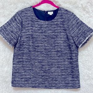 J. Crew women’s Tweed top size s